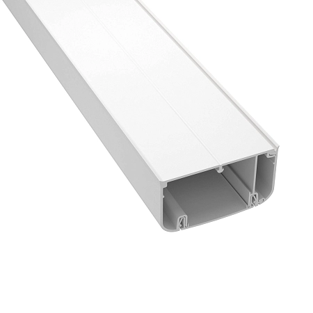 кабель-канал 90х50 мм (короб с перегор. боковая крышка фронтальная крышка 09510)  09500 - купить по низким ценам в Краснодаре Кабель-канал 90х50 мм (короб с перегор. боковая крышка фронтальная крышка 09510)  09500 - купить по низкой цене в Краснодаре | ЮгКабель