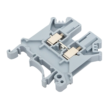 Зажим на DIN-рейку  2,5 мм2  (JXB-2.5/35) серый EKF PROxima scr-ut-2,5-g - купить по низкой цене в Краснодаре | ЮгКабель