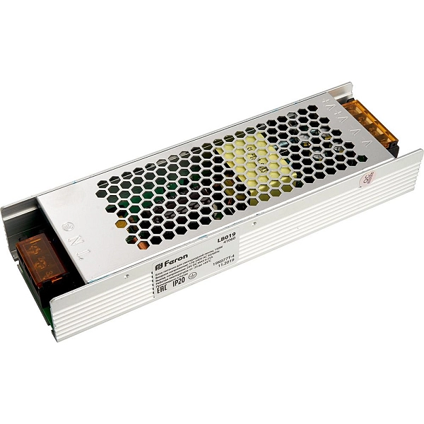Блок питания к светодиодной ленте 220/24V 150W IP20 LB019 (200х62х31) 41060 Блок питания к светодиодной ленте 220/24V 150W IP20 LB019 (200х62х31) 41060 в каталоге ЮгКабель