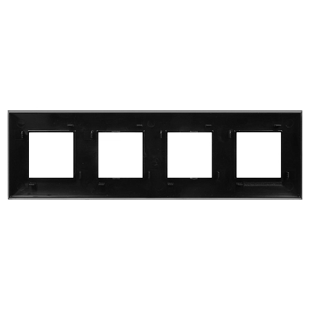Рамка ARTLEBEDEV, "Avanti", "Черный квадрат", 8 модулей 4402908 в наличии по выгодной цене. Краснодар. ЮГКАБЕЛЬ.