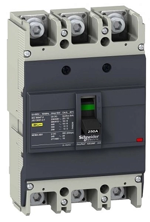 Выкл. автомат. 3Р 125А 18кА 400В EZC250F EZC250F3125