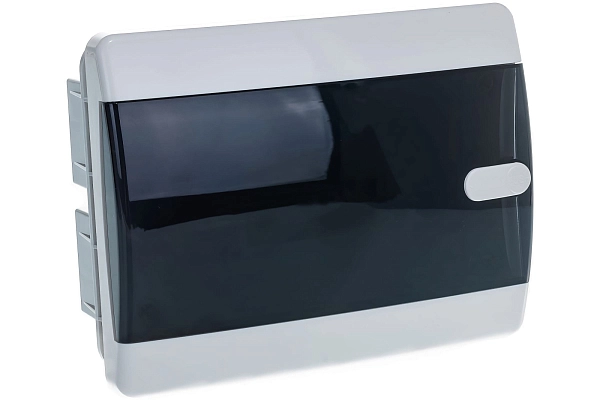 Щит встр.   8 мод. (218?170?103) IP41, прозрачная черная дверца CVK 40-08-1 Щит встр.   8 мод. (218?170?103) IP41, прозрачная черная дверца CVK 40-08-1 в каталоге ЮгКабель