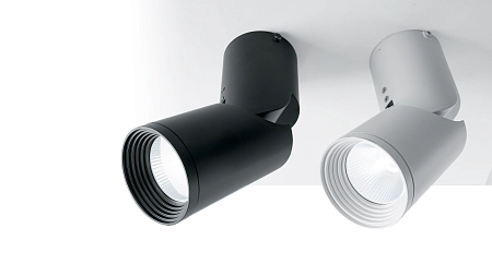 Светильник светодиодный 10W 4000K 800Лм IP20 220V 30 град бел. наклон. (AL517) d70 h185 BARREL  29576 - купить по низкой цене в Краснодаре | ЮгКабель