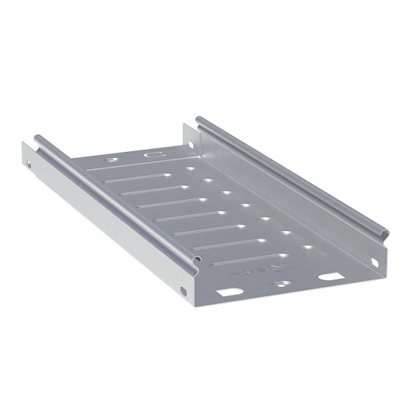 Лоток метал. без перф. 100х50х3000 0,55мм (6м) EKF L5010000-0,55 в каталоге ЮгКабель