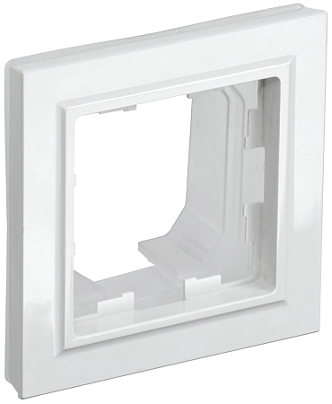 BRITE Рамка 1-мест. IP44 РУ-1-БрБ-44 бел. IEK BR-M12-44-K01