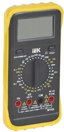 Мультиметр Professional MY63 20mA-10A., 600V 2КГц TMD-5S-063