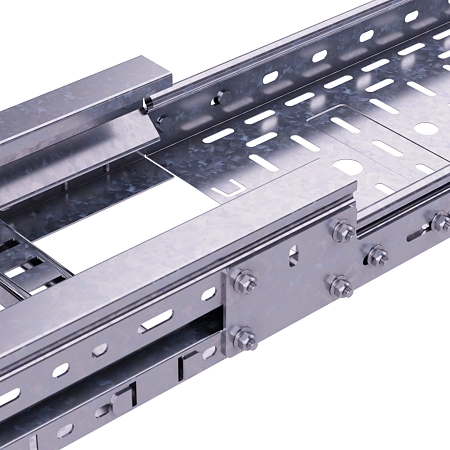Лоток метал. перф. 100х50х3000  0,6мм SPL3510 - купить по низкой цене в Краснодаре | ЮгКабель