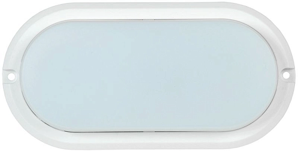 Светильник светодиодный   8W 4000К 530Лм IP54 200-240V (белый овал) ДПО 4011 (185х95х40) LDPO0-4011-8-4000-K01 в каталоге ЮгКабель