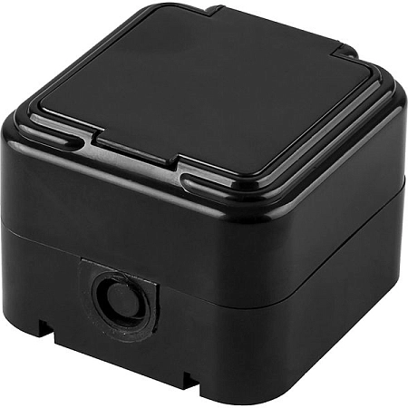 Розетка ОП 1-м с з/к IP44 (черный) RA 16-211-Ч Брест 32741 в наличии по выгодной цене. Краснодар. ЮГКАБЕЛЬ.