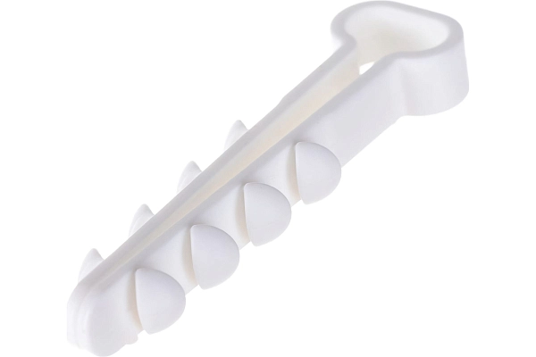 Дюбель-хомут  8-5  (нейлон) белый прямоугольный (100шт) РосДюбель Дюбель-хомут  8-5  (нейлон) белый прямоугольный (100шт) РосДюбель в каталоге ЮгКабель