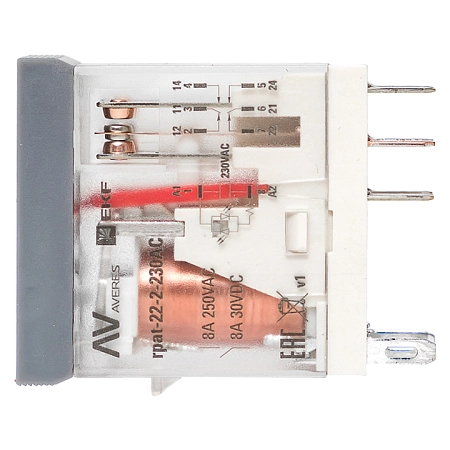 реле промежуточное с кнопкой и мех. индикацией rpat 22/2 8a 230в ac ekf rpat-22-2-230ac - купить по низким ценам в Краснодаре Реле промежуточное с кнопкой и мех. индикацией RPAt 22/2 8A 230В AC EKF rpat-22-2-230AC - купить по низкой цене в Краснодаре | ЮгКабель