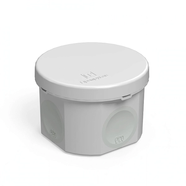 Коробка монтажная ОП 70х50 (HF) для прямого монтажа двухкомп безгалог, IP66 (168шт/кор) 60-0110 в каталоге ЮгКабель