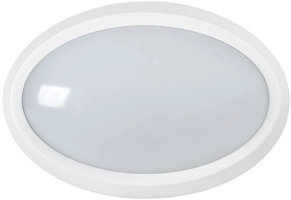 Светильник светодиодный 12W 4000К 960Лм IP65 198-253V (белый овал) ДПО 5040 LDPO0-5040-12-4000-K01 Светильник светодиодный 12W 4000К 960Лм IP65 198-253V (белый овал) ДПО 5040 LDPO0-5040-12-4000-K01 в каталоге ЮгКабель