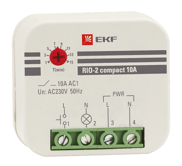 Импульсное реле RIO-2 compact 10А EKF PROxima rio-2k-10 Импульсное реле RIO-2 compact 10А EKF PROxima rio-2k-10 в каталоге ЮгКабель