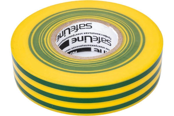 Изолента ж/з 15мм/20м/0,15 Safeline Изолента ж/з 15мм/20м/0,15 Safeline в каталоге ЮгКабель