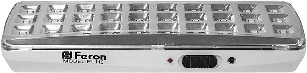 Светильник аварийный LED аккум.   3ч. 220В 192Лм IP20 (205х65х30) EL115 12668 Светильник аварийный LED аккум.   3ч. 220В 192Лм IP20 (205х65х30) EL115 12668 в каталоге ЮгКабель